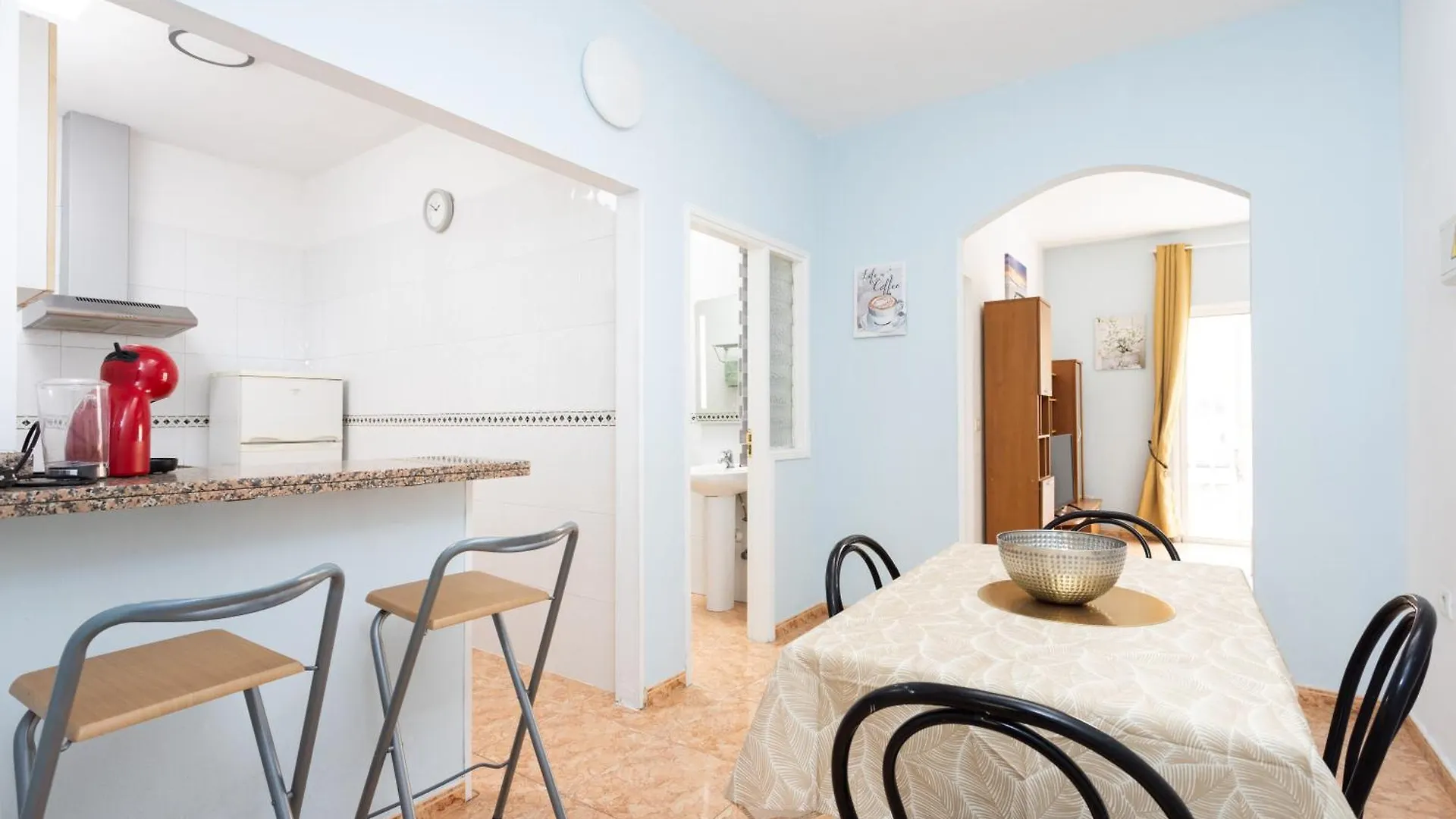 公寓 Apartamento La Arena Rosa 坎德拉里亚